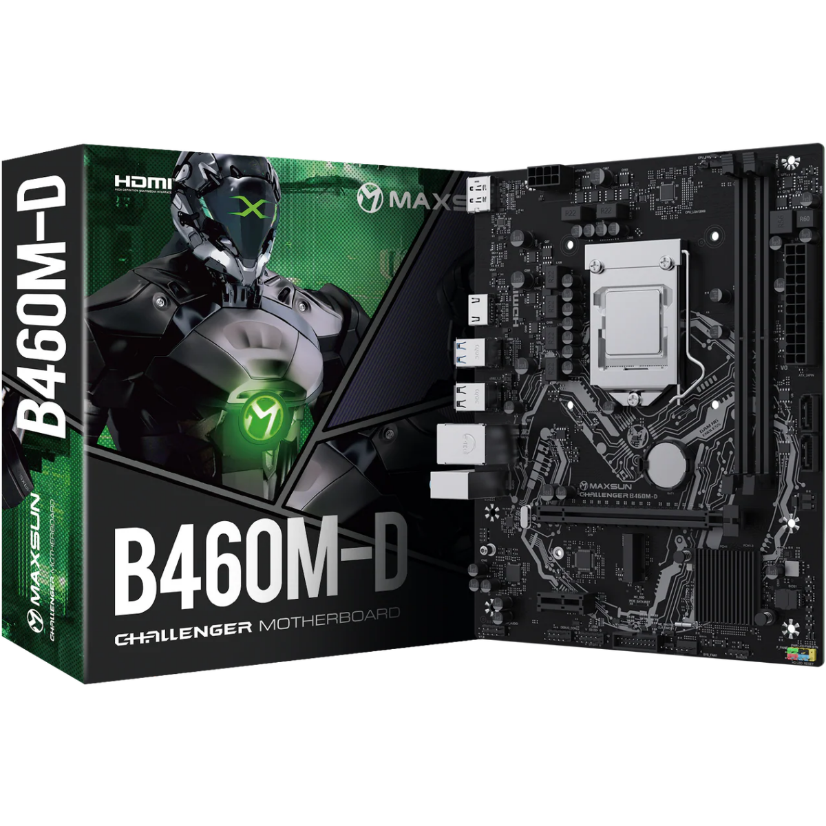 Материнская плата Maxsun Challenger B460M-D - MS-Challenger B460M-D - фото 5