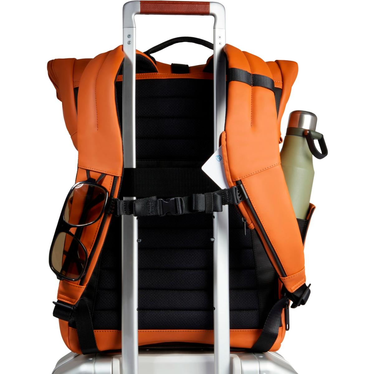 Рюкзак для ноутбука Piquadro Roll Top Backpack for Laptop 15.6 Brick (CA6291C2OW/CU) - фото 3