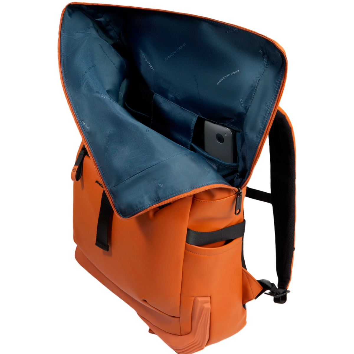 Рюкзак для ноутбука Piquadro Roll Top Backpack for Laptop 15.6 Brick (CA6291C2OW/CU) - фото 4