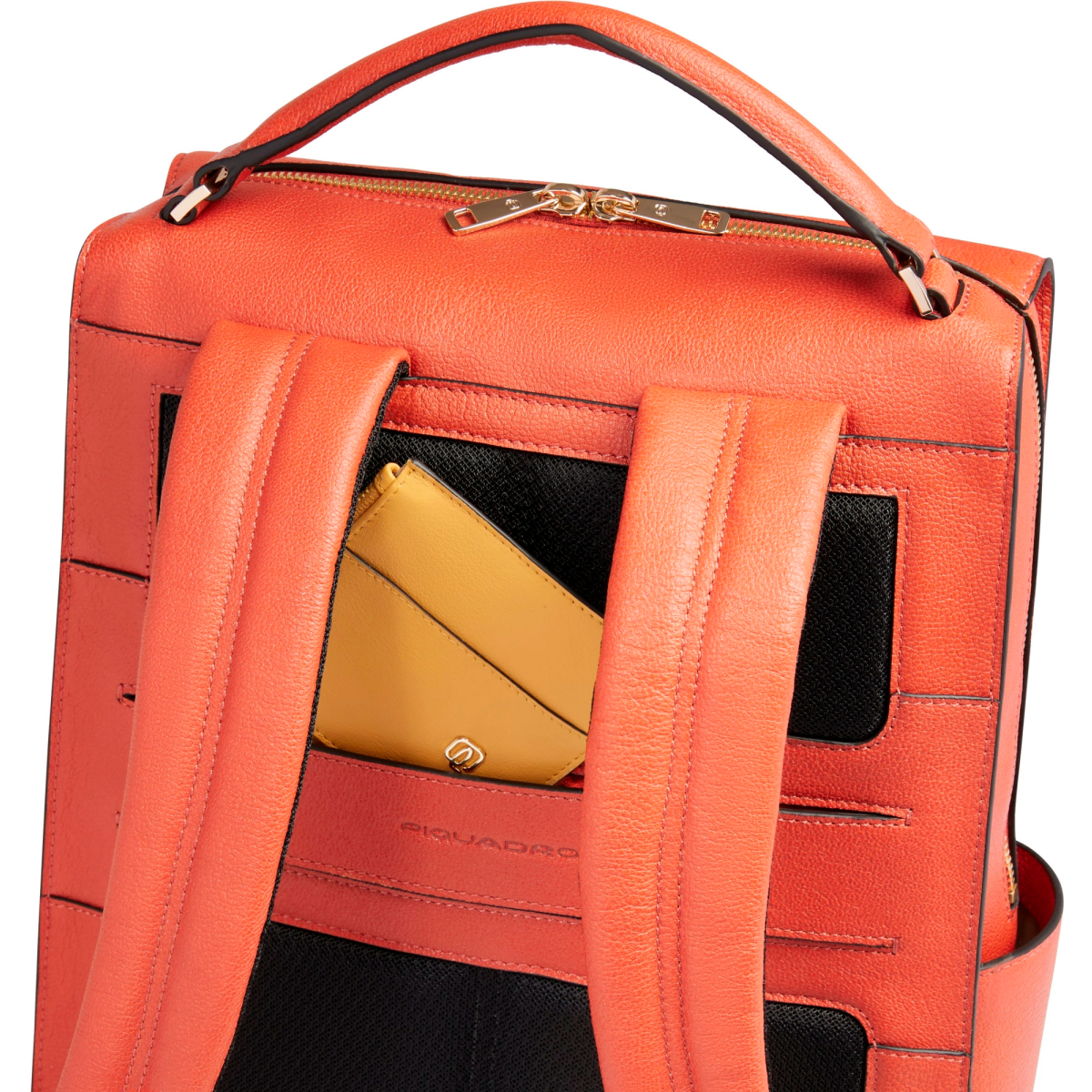 Рюкзак для ноутбука Piquadro Women’s Laptop Backpack 14" Orange (CA6772W140/AR) - фото 6