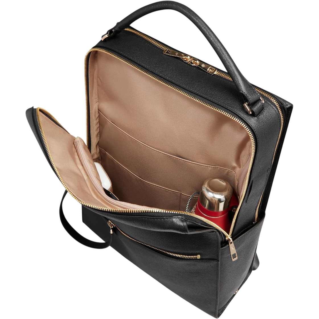Рюкзак для ноутбука Piquadro Women’s Laptop Backpack 15.6" Black (CA6839W140BM/N) - фото 4