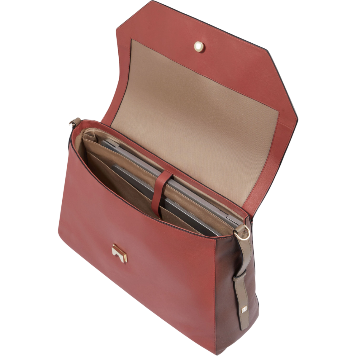 Сумка для ноутбука Piquadro Women's Satchel Bag 14" Terracotta (BD6778W92/ARTM) - фото 3