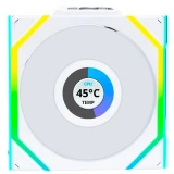 ..... Вентилятор для корпуса Lian Li UNI Fan SL Wireless LCD 120 Reverse Blade White (0028) Б/У (G99.12RSLLCD1W1W.R0)