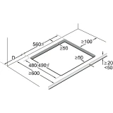 ..... Газовая варочная панель Bosch POP7C2P30O (1716) новый, повреждена упаковка
