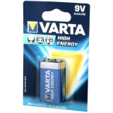 Батарейка Varta High Energy / Longlife Power (9V, 1 шт) (04922121411)