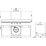 Вытяжка FABER IN-NOVA ZERO DRIP PLUS A60 (305.0711.744)