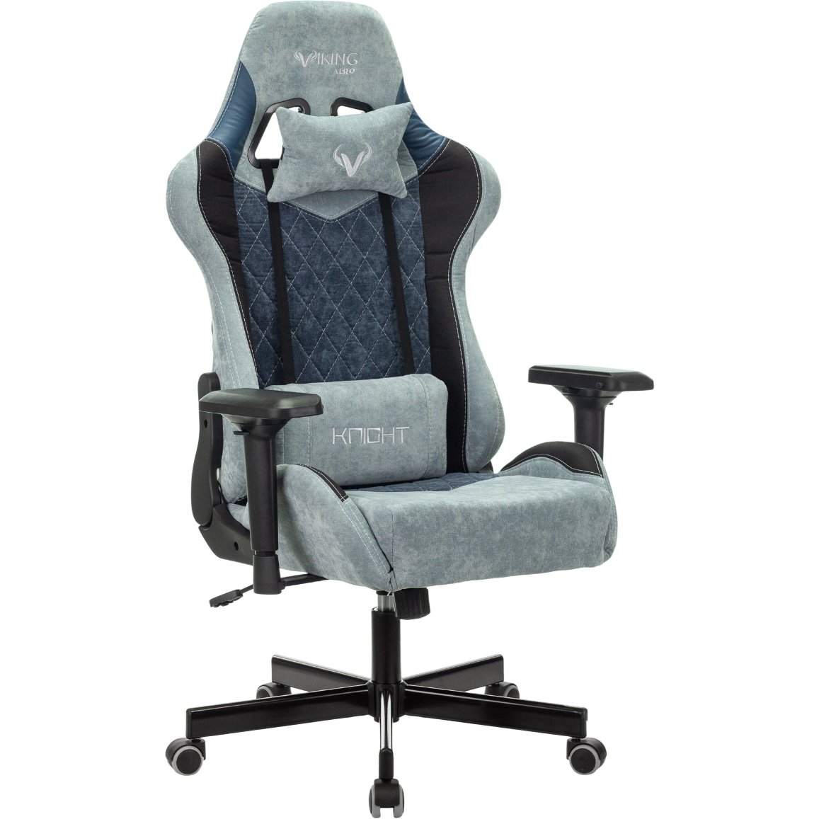 Игровое кресло Бюрократ Viking 7 Knight Fabric Blue