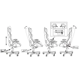 Игровое кресло Бюрократ Viking 7 Knight Fabric Blue (VIKING 7 KNIGHT BL)