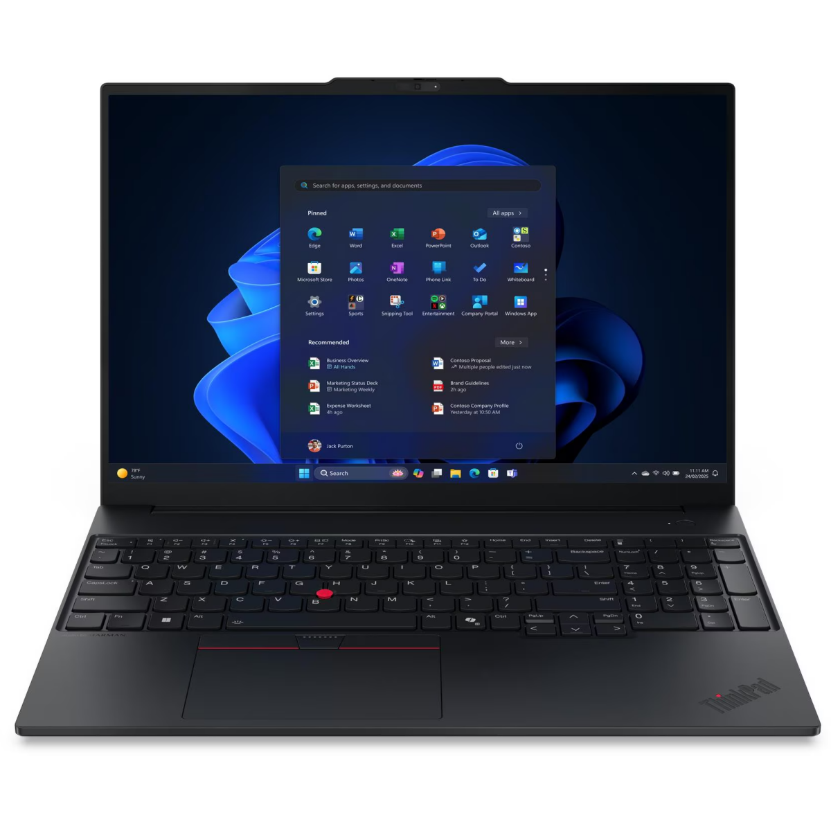 Ноутбук Lenovo ThinkPad E16 Gen 3 (Intel) (22B0S03100-NoOS)