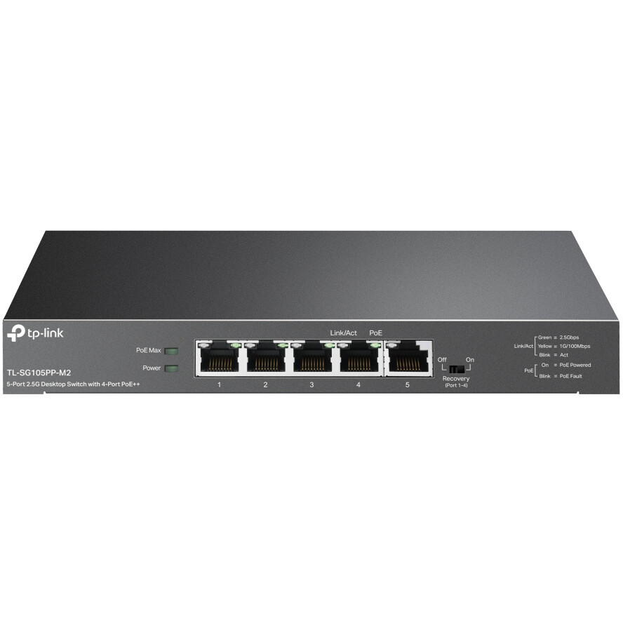 Коммутатор (свитч) TP-Link TL-SG105PP-M2