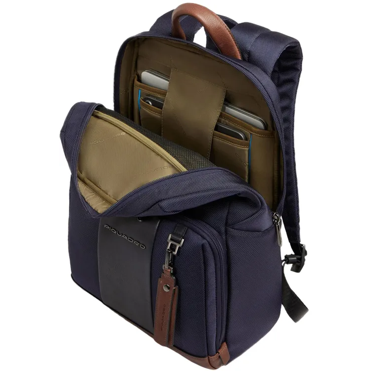 Рюкзак для ноутбука Piquadro Laptop Backpack 14" Blue (CA3214BR2/BLUCU) - фото 6