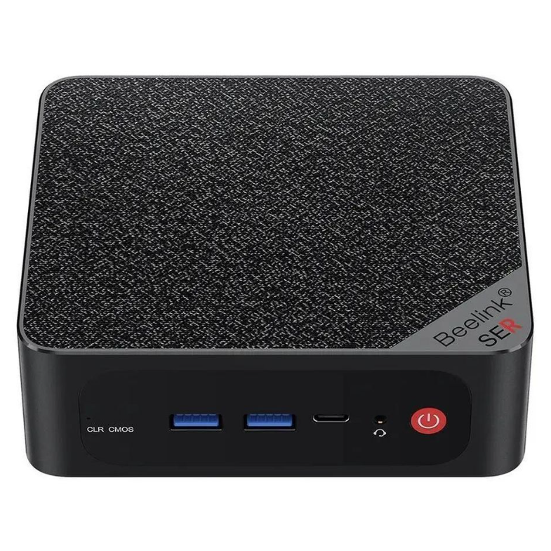 Мини ПК Beelink SER5 Max Black (7735HS/24GB/500GB/NoOS) - SER5MAX/7735HS/24GB/500GB/NoOS