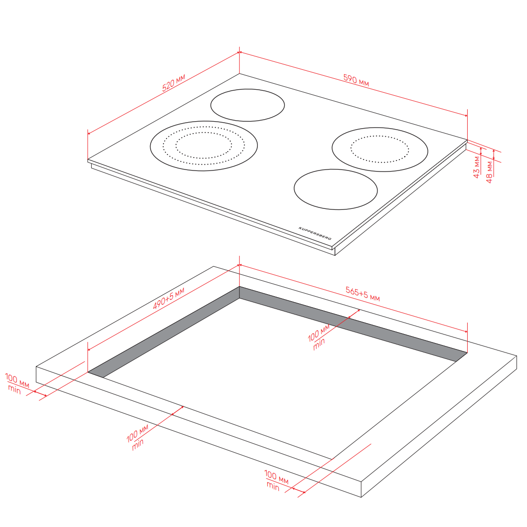 Электрическая варочная панель Kuppersberg ECS 635 - фото 7