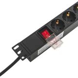 Блок розеток EKF TRC-HPD-LS-16A-7SH-2MSH