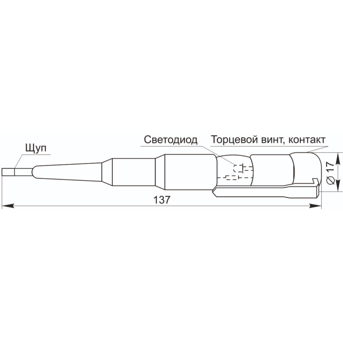 Отвёртка индикаторная IEK TPR10 - фото 4