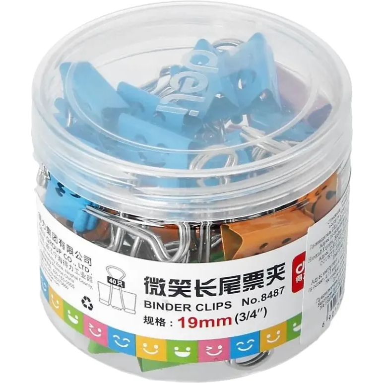 Зажим Deli 8487 40 шт. - фото 2