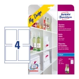 Этикетки Avery Zweckform MD4001