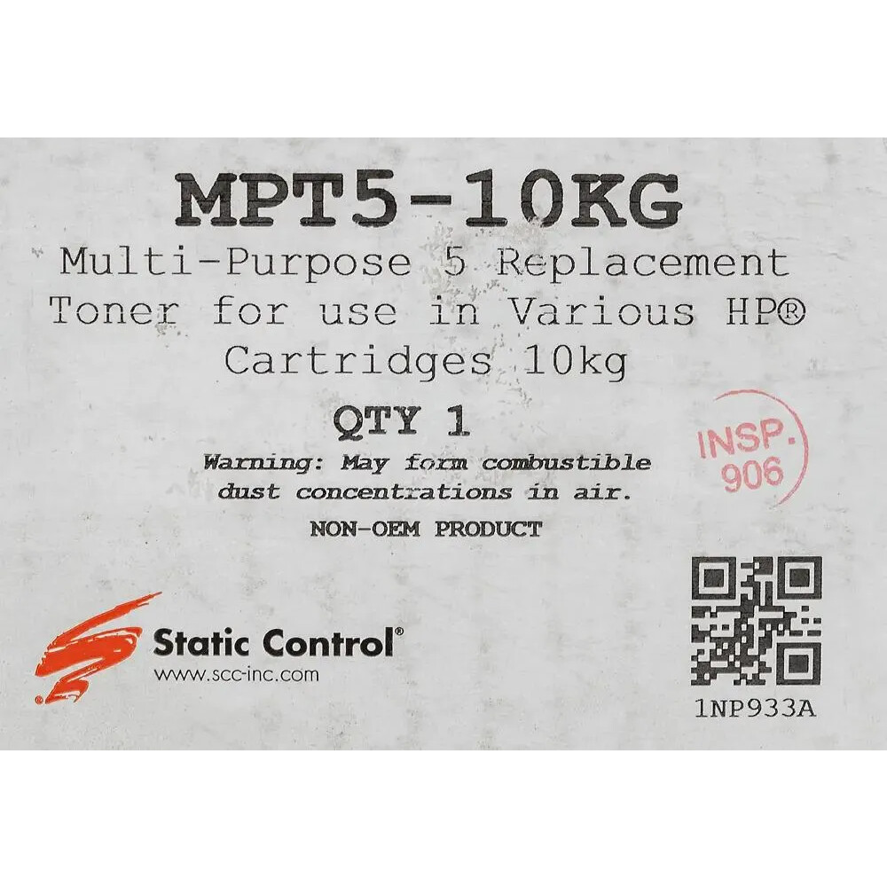 Тонер Static Control MPT5-10KG Black - фото 2