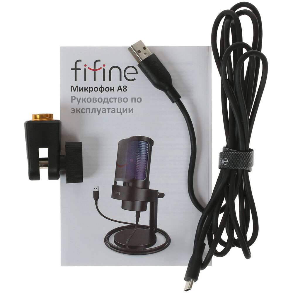 Микрофон Fifine A8 White - A8W - фото 8