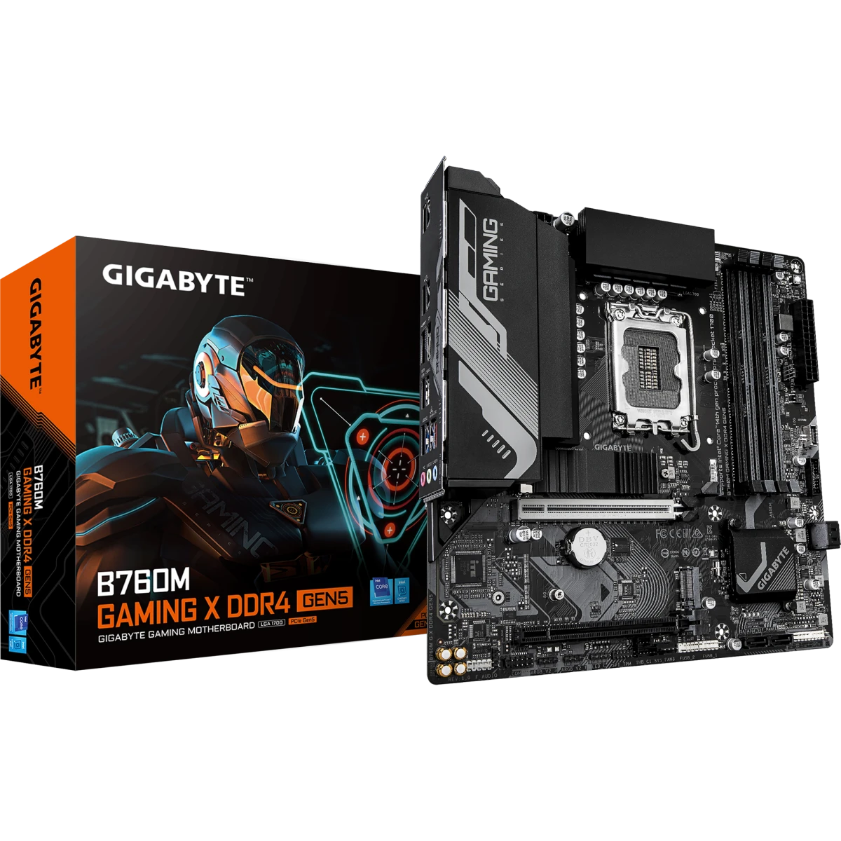 Материнская плата Gigabyte B760M GAMING X DDR4 GEN5 - фото 4
