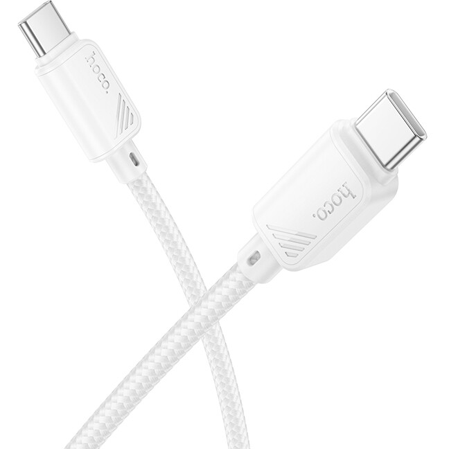 Кабель USB Type-C - USB Type-C, 1м, HOCO X113 White - 6942007646215 - фото 2