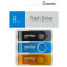 USB Flash накопитель 8GB SmartBuy Twist Black/Blue/Yellow (3 шт.) (SB008GB2TWKBYSET) - фото 5