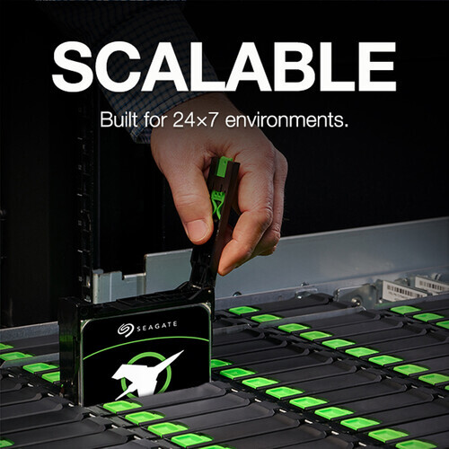 Жёсткий диск 12TB SAS Seagate Exos X24 (ST12000NM007H) - фото 3