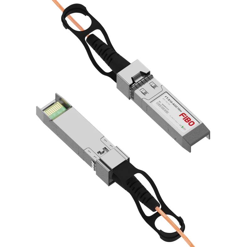 Кабель SFP+ FIBO-TELECOM FT-S10-AOC10m, 10м