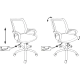 Офисное кресло Бюрократ CH-695NSL Black (CH-695N/SL/BLACK)