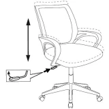 Офисное кресло Бюрократ CH-W695NLT Green (CH-W695NLT/SD/TW-18)