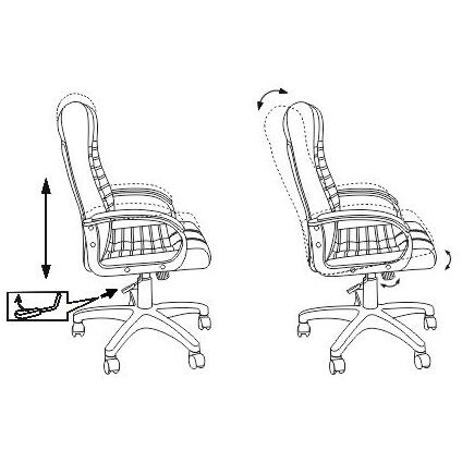 Офисное кресло Бюрократ KB-10 Black - KB-10/BLACK - фото 7