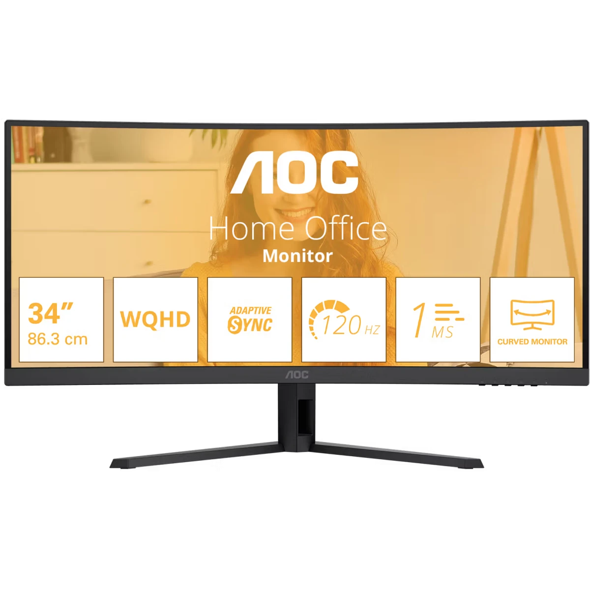 Монитор AOC 34" CU34B3E