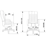 Офисное кресло Бюрократ KB-10WALNUT Black (KB-10/WALNUT)