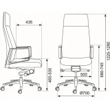 Офисное кресло Бюрократ JONS Grey (_JONS/CASHGREY)