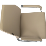 Офисное кресло Бюрократ JONS-LOW-V Beige (JONS-LOW-V/BEIGE)