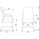 Офисное кресло Бюрократ JONS-LOW-V Grey (JONS-LOW-V/CASHGREY)