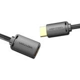 Кабель удлинительный HDMI (M) - HDMI (F), 1м, Vention AHCBF