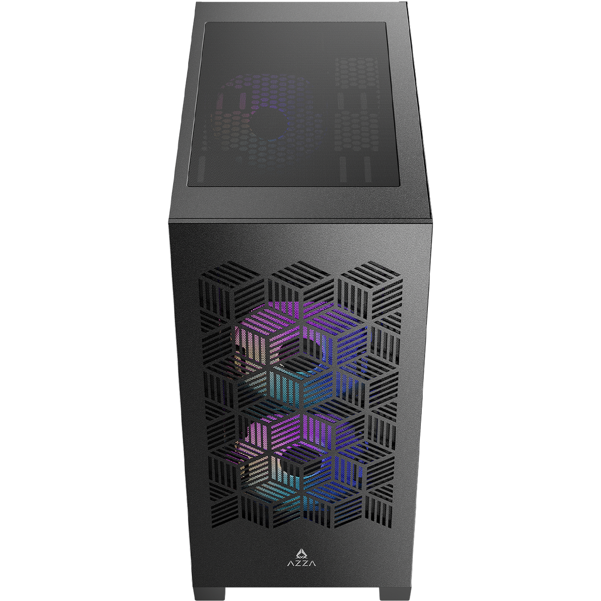 Корпус AZZA Aerohex-M Black - CSAZ-203A03M - фото 3