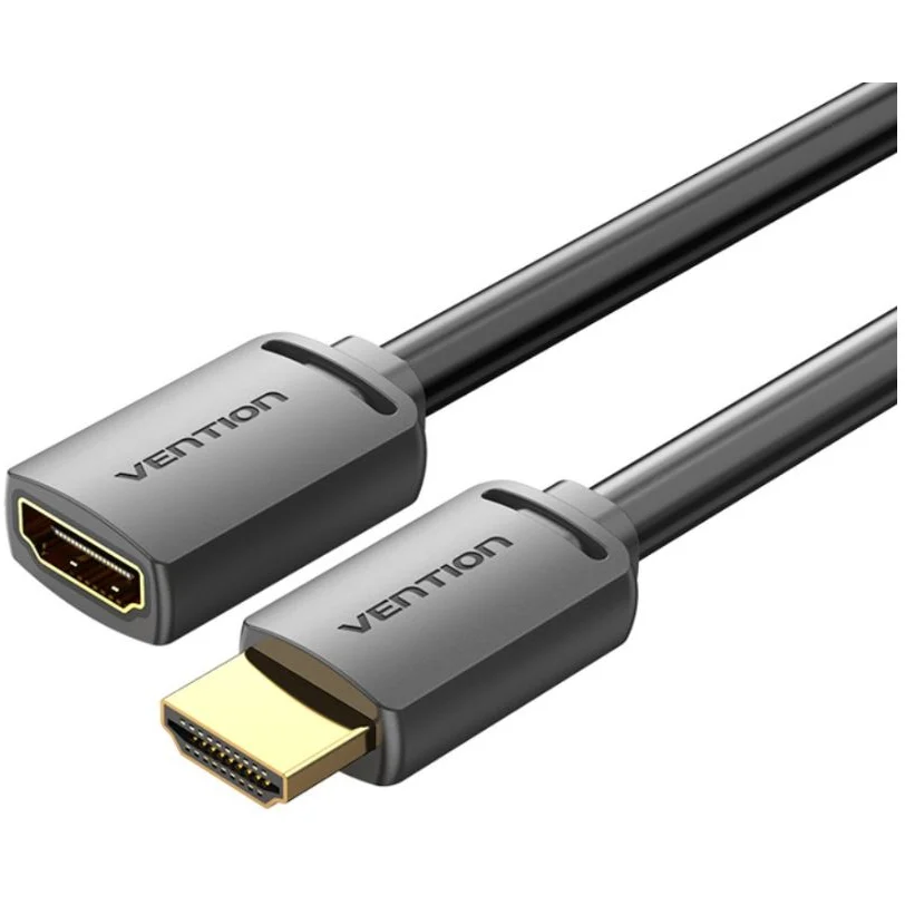 Кабель удлинительный HDMI (M) - HDMI (F), 2м, Vention AHCBH