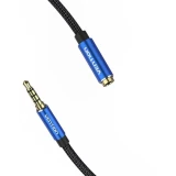 Кабель удлинительный 3.5 Jack (M) - 3.5 Jack (F), 1м, Vention BHCLF