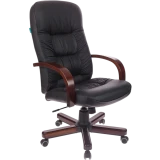 Офисное кресло Бюрократ T-9908 Black (T-9908/WALNUT)