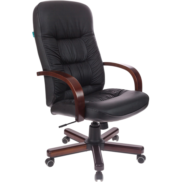 Офисное кресло Бюрократ T-9908 Black - T-9908/WALNUT