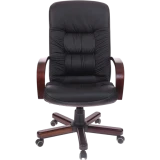 Офисное кресло Бюрократ T-9908 Black (T-9908/WALNUT)