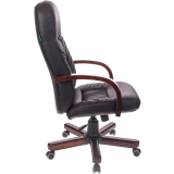 Офисное кресло Бюрократ T-9908 Black (T-9908/WALNUT)