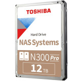 Жёсткий диск 12TB SATA-III Toshiba N300 Pro NAS (HDWG51CXZSTB)