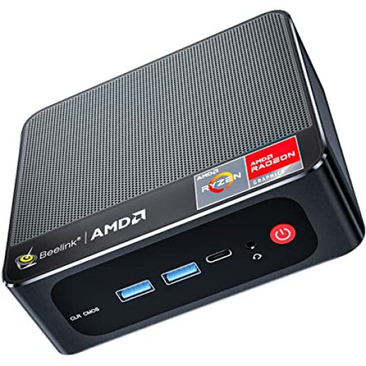 Мини ПК Beelink SER5 Black (5500U/16GB/500GB/NoOS) - SER5/5500U/16GB/500GB/NoOS - фото 2