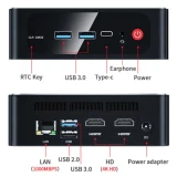 Мини ПК Beelink SER5 Black (5500U/16GB/500GB/NoOS) (SER5/5500U/16GB/500GB/NoOS)