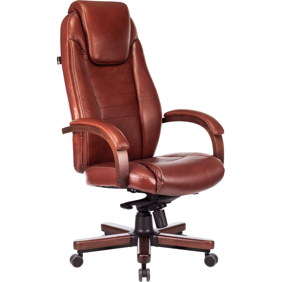 Офисное кресло Бюрократ T-9923WALNUT Brown - T-9923WALNUT/CHOK