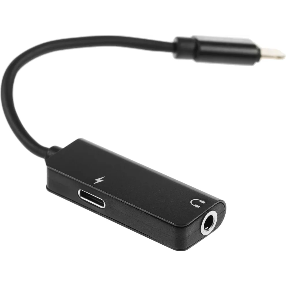 Переходник Lightning - 3.5 Jack/USB Type-C, 0.1м, Premier AWEI (CL-121)