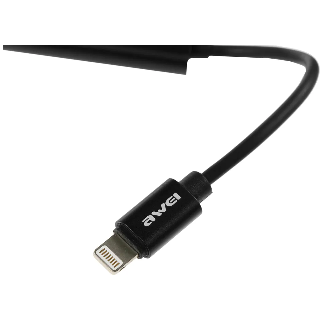 Переходник Lightning - 3.5 Jack/USB Type-C, 0.1м, Premier AWEI (CL-121) - фото 3